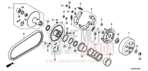 COTE MENE NSC50MPDC de 2012